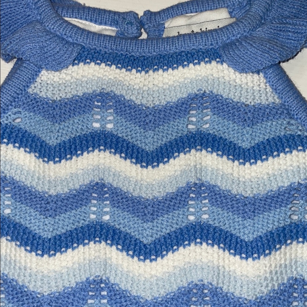 Haute Hippie 2 piece boho crocheted set 12 months - Picture 2 of 6